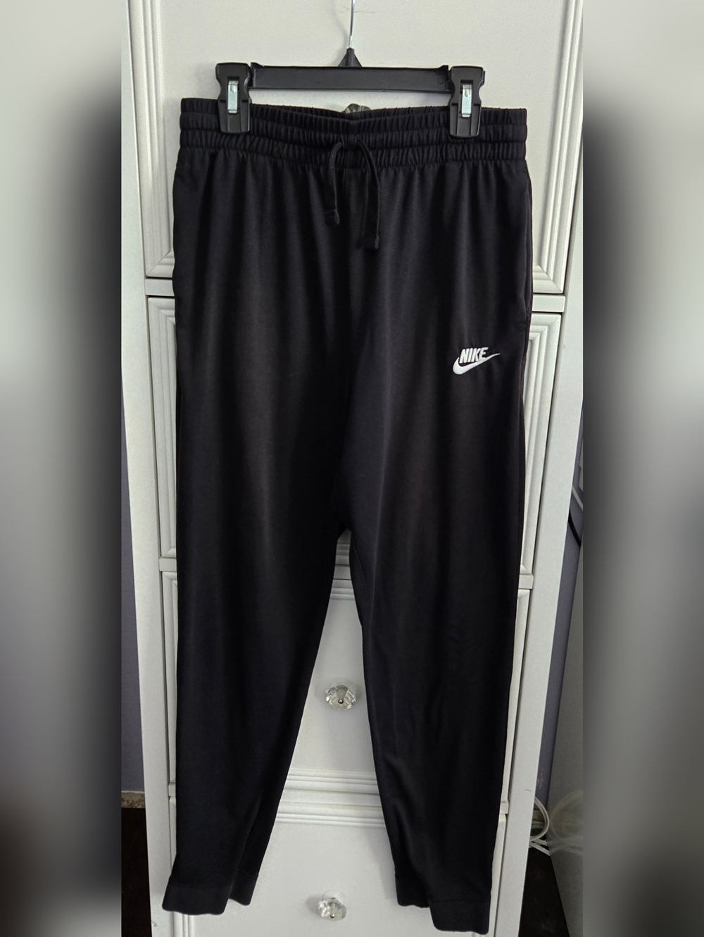Nike Kids Black Elastic Waist Sweatpants Size XL